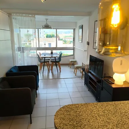 La Brise Marine ~ 300m Mer~piscine~clim~wifi~calme 公寓 滨海阿热莱斯