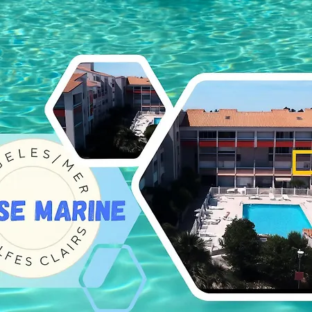 公寓 La Brise Marine ~ 300m Mer~piscine~clim~wifi~calme